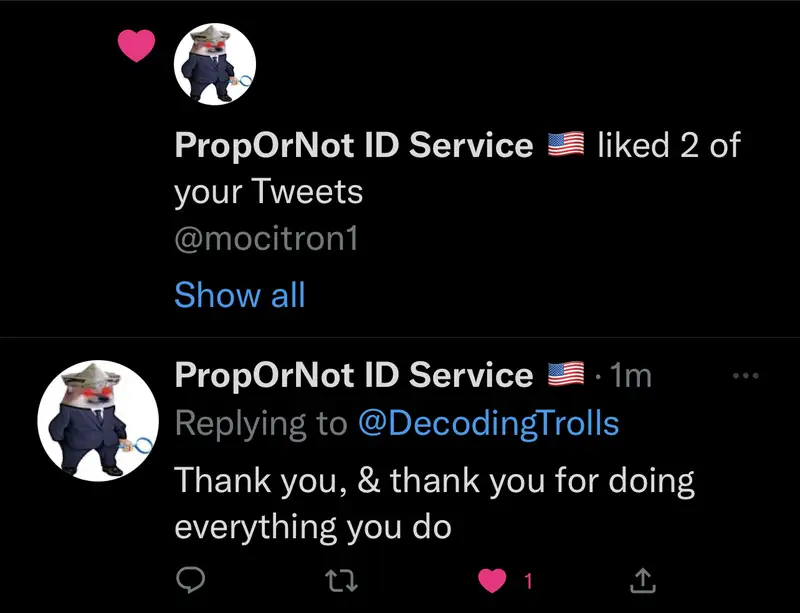 Impact attestation 114