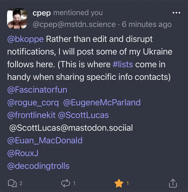 Impact attestation 116