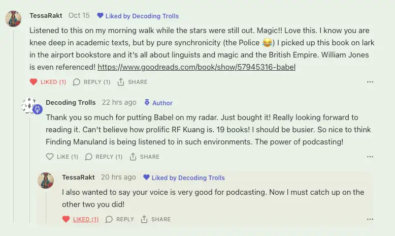 Impact attestation 601